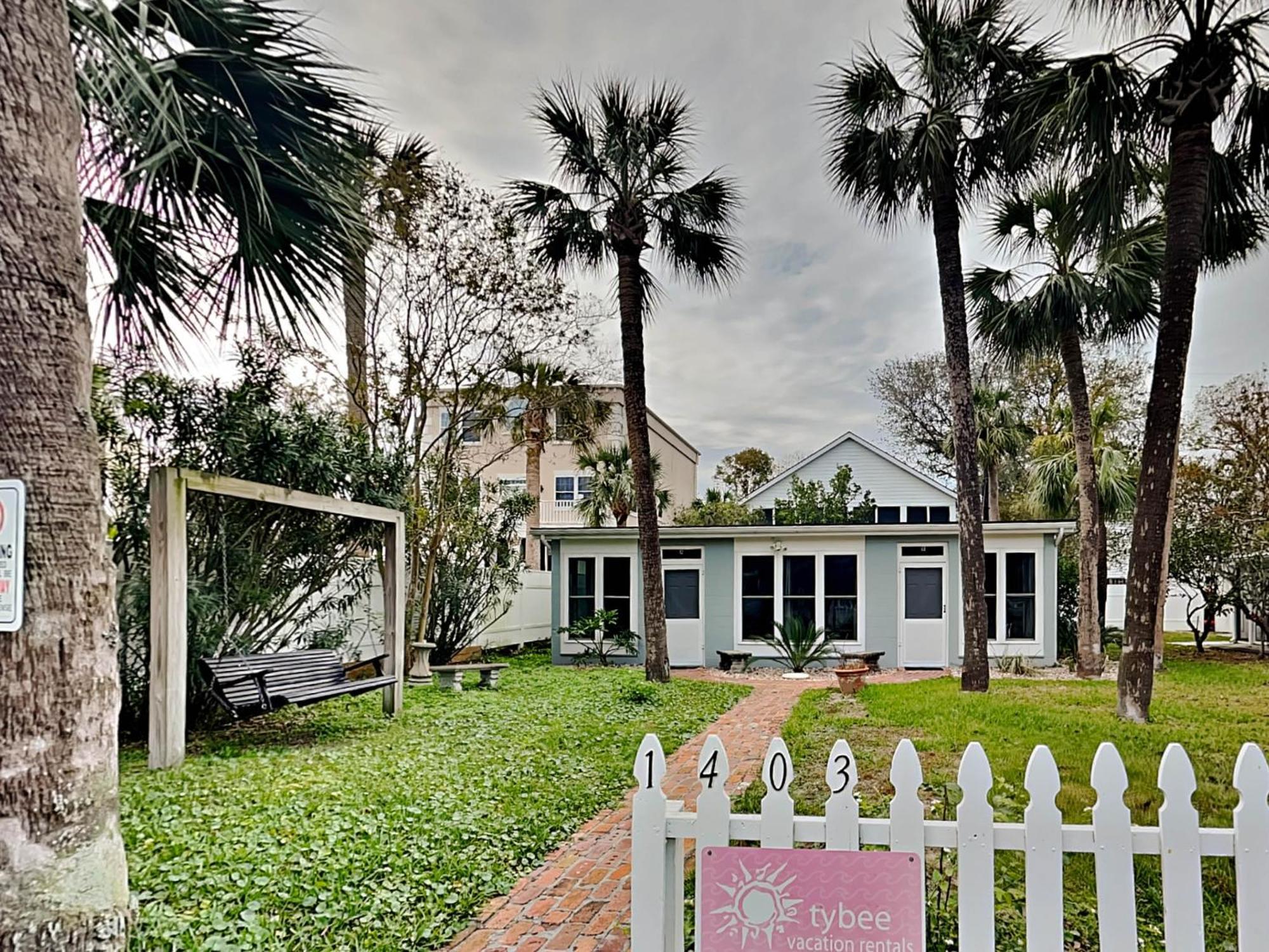 Ferienwohnung Captains Quarters B Tybee Island Exterior foto